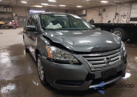 2015 Nissan Sentra S from USA, damaged, VIN 3N1AB7AP9FY382176